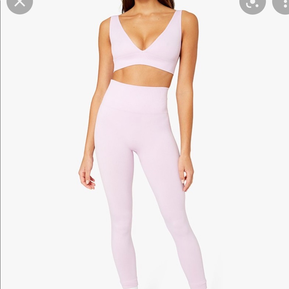We wore what lilac sports bra